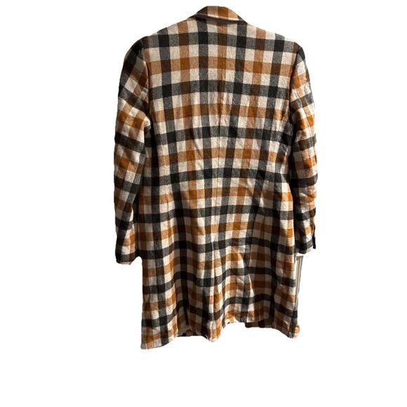 Suistudio Italian Wool & Cashmere Blazer Jacket /Coat Women’s plaid Small - Picture 12 of 13